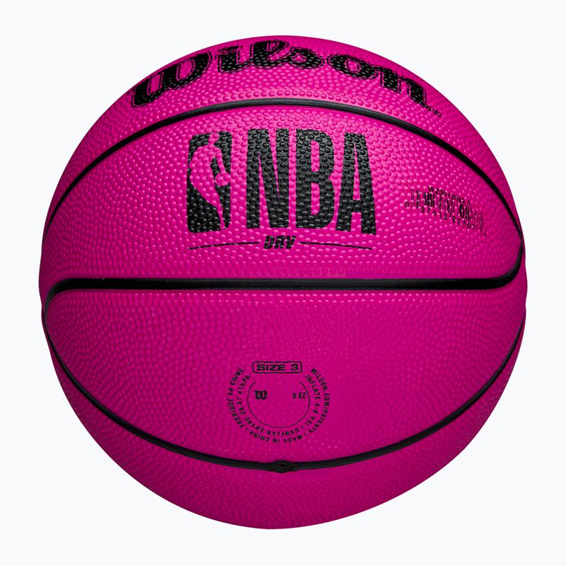 Pallacanestro per bambini Wilson DRV Mini rosa taglia 3 5