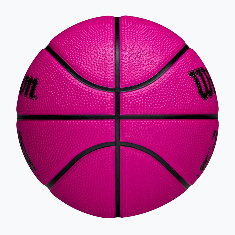 Pallacanestro per bambini Wilson DRV Mini rosa taglia 3 6