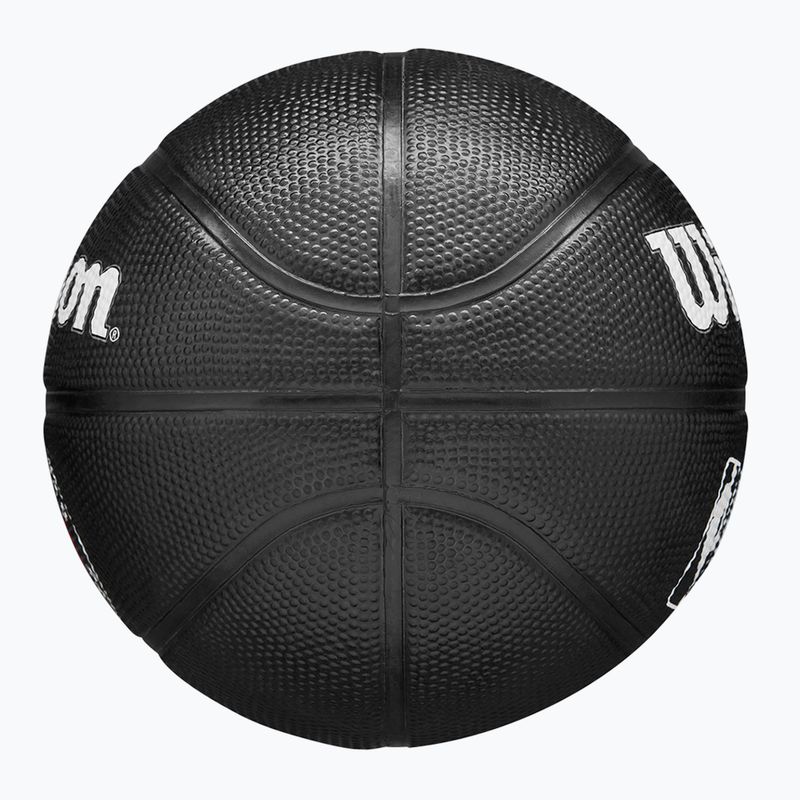 Pallone da basket Wilson NBA Tribute Mini Toronto Raptors bambino nero taglia 3 4
