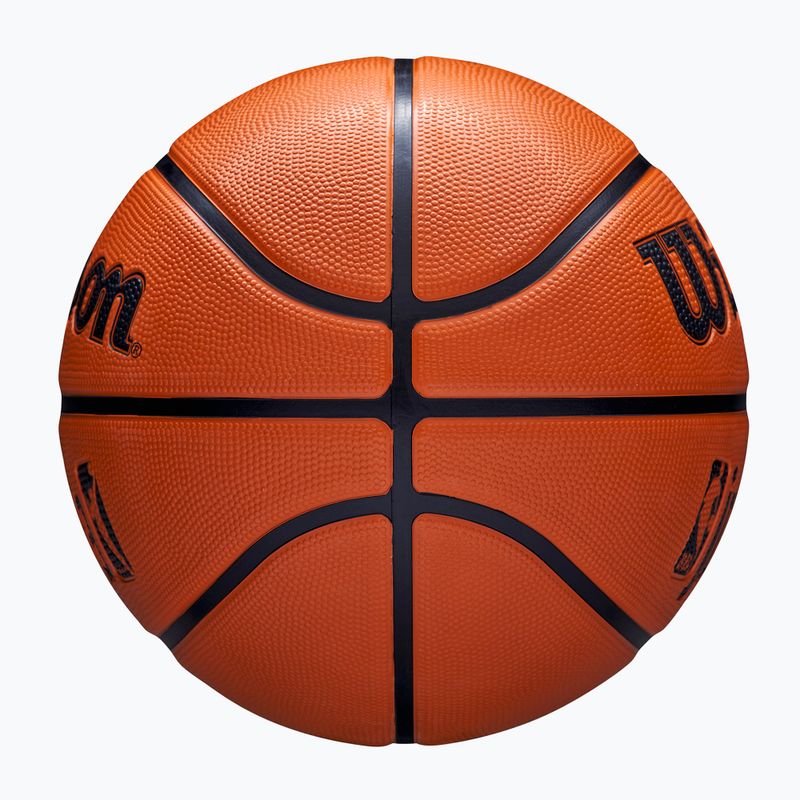 Pallacanestro da bambino Wilson NBA JR Drv Fam Logo marrone taglia 4 6