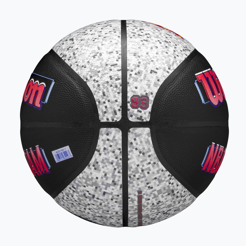Wilson NBA Jam Indoor Outdoor basket nero/grigio taglia 7 6