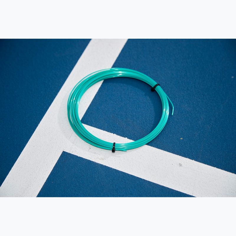 Corda da tennis Luxilon Eco Power 125 12,2 m verde acqua 4