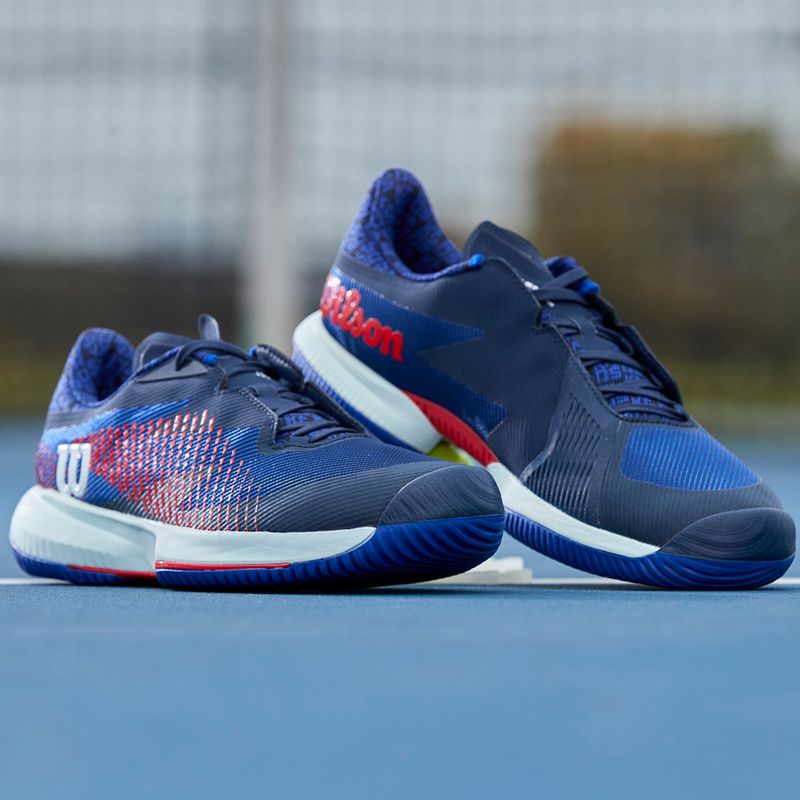 Scarpe da tennis da uomo Wilson Kaos Swift 1.5 blu navy WRS331000 14