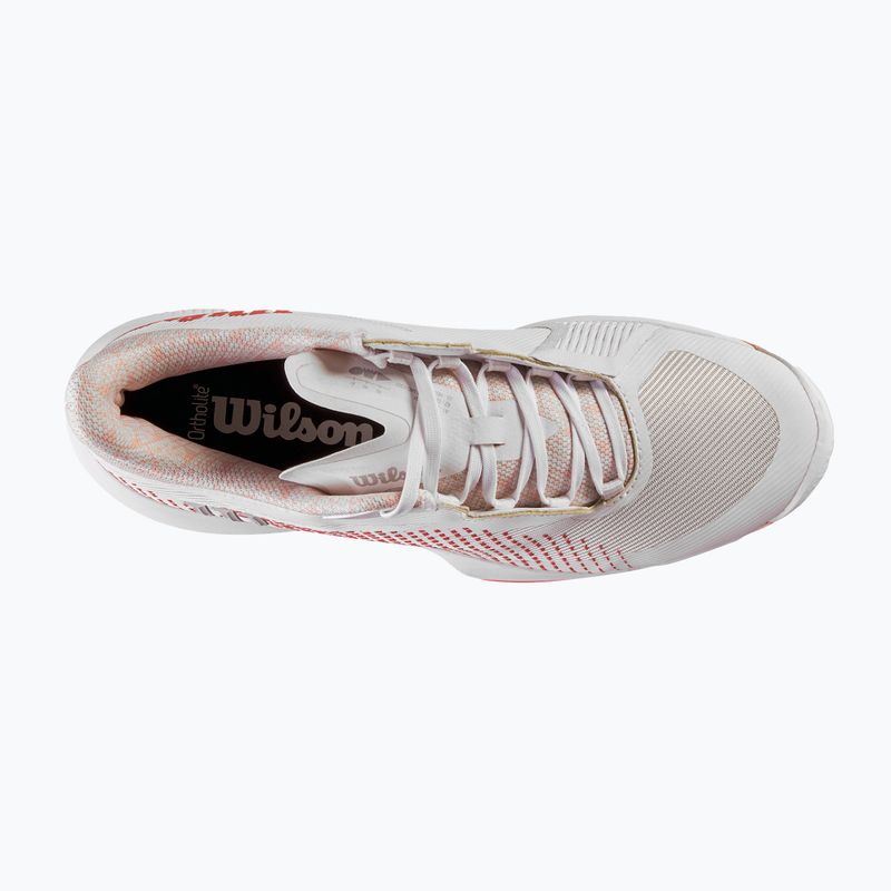 Scarpe da tennis da donna Wilson Kaos Swift 1.5 W bianco e rosso WRS331040 16
