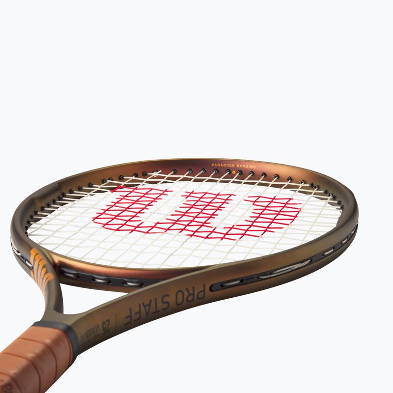 Racchetta da tennis per bambini Wilson Pro Staff 25 V14 oro WR126210U 11
