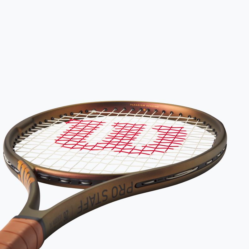 Racchetta da tennis per bambini Wilson Pro Staff 26 V14 oro WR126310 11