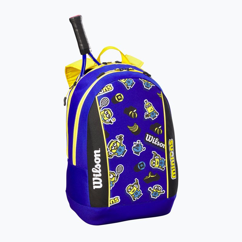 Zaino da tennis Wilson Minions V3.0 Tour JR per bambini blu WR8025701001 3