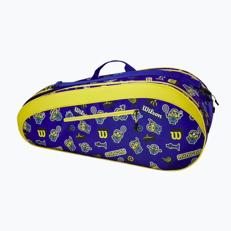 Borsa da tennis Wilson Minions V3.0 Team 6Pk blu navy WR8025401001 2