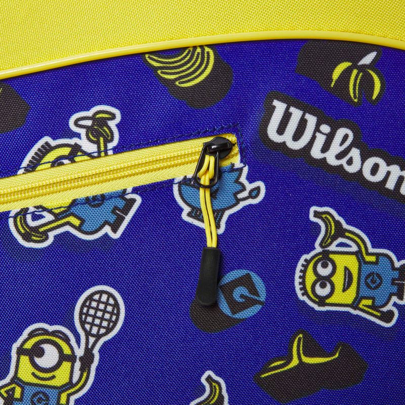 Borsa da tennis Wilson Minions V3.0 Team 6Pk blu navy WR8025401001 5