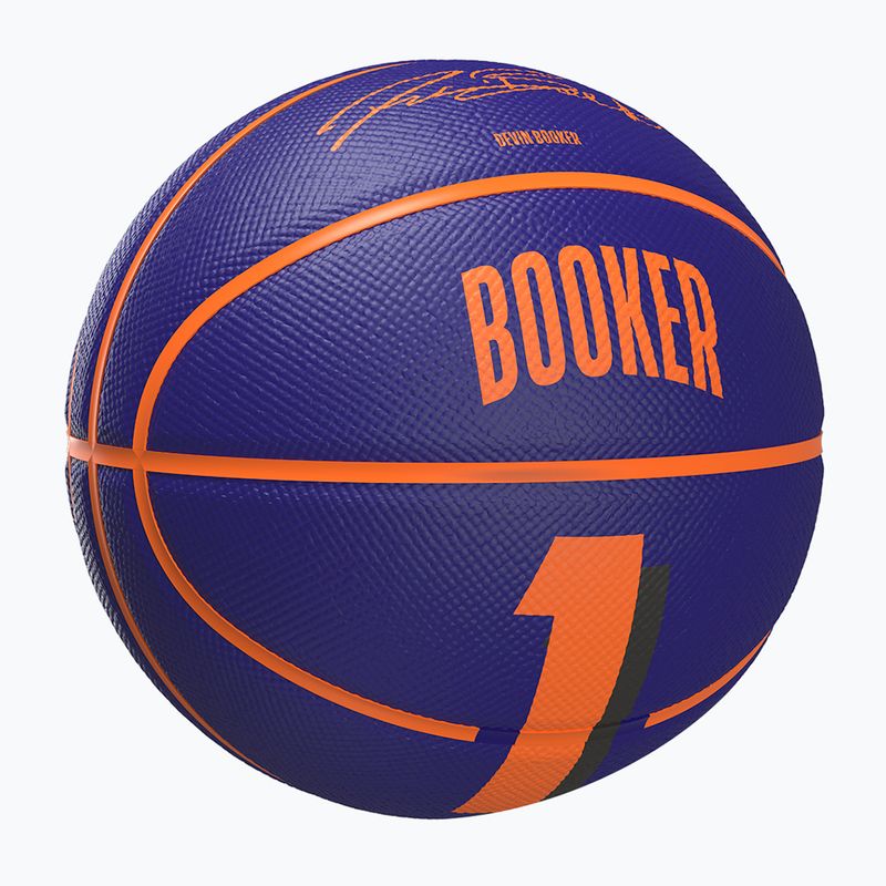 Pallacanestro per bambini Wilson NBA Player Icon Mini Booker navy taglia 3 2