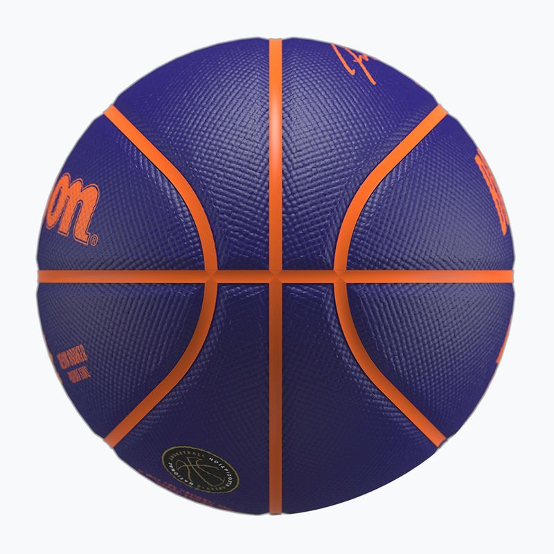 Pallacanestro per bambini Wilson NBA Player Icon Mini Booker navy taglia 3 6