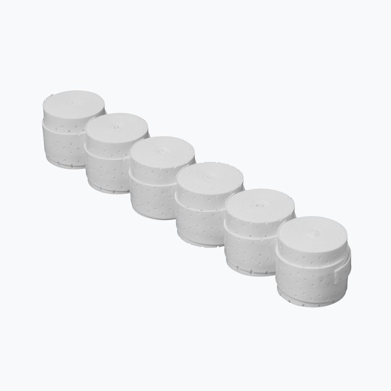 Wilson Pro Overgrip 60 Perforated Box fasce per racchette da tennis 60 pezzi bianco. 2