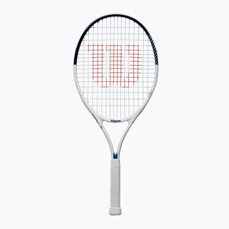 Racchetta da tennis Wilson Roland Garros Elite 25 bianco/navy per bambini