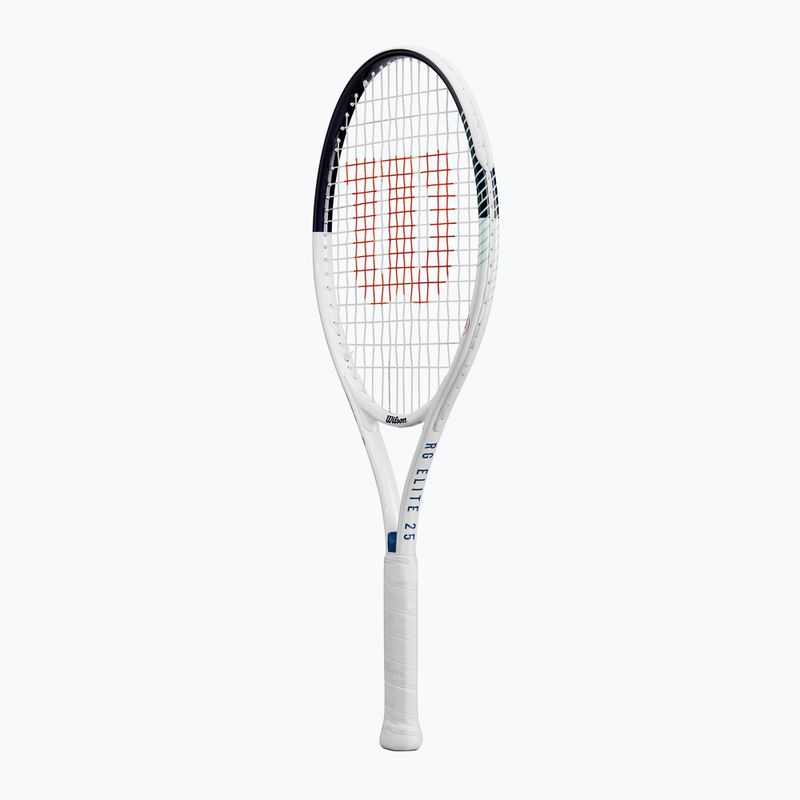 Racchetta da tennis Wilson Roland Garros Elite 25 bianco/navy per bambini 3