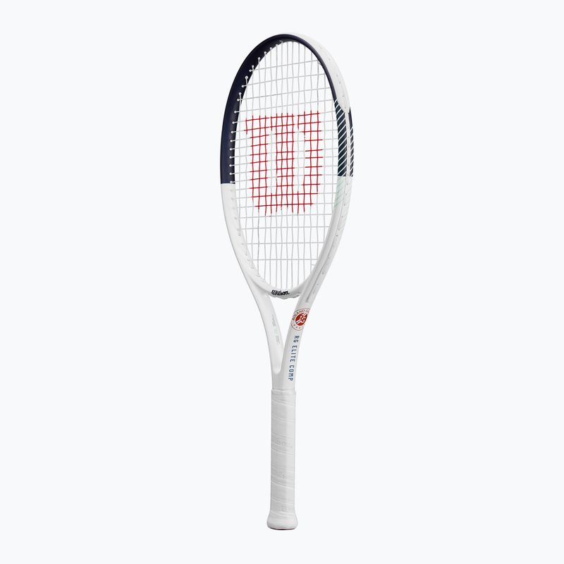 Racchetta da tennis Wilson Roland Garros Elite Comp Jr per bambini bianco/navy 3