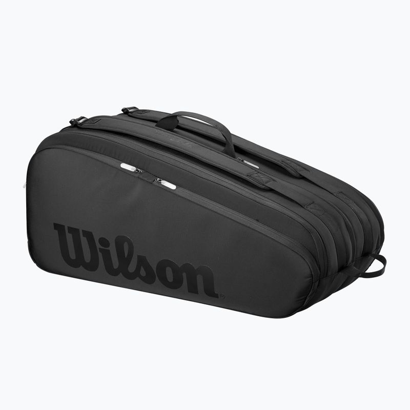 Wilson Noir Tour 12Pk borsa da tennis nera