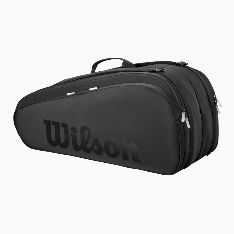Wilson Noir Tour 12Pk borsa da tennis nera 2
