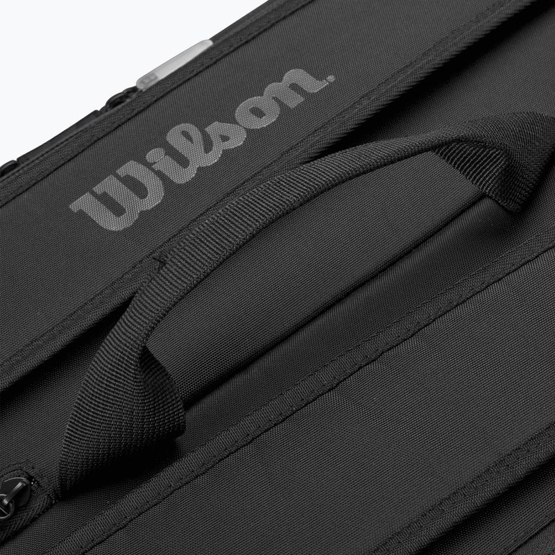 Wilson Noir Tour 12Pk borsa da tennis nera 5