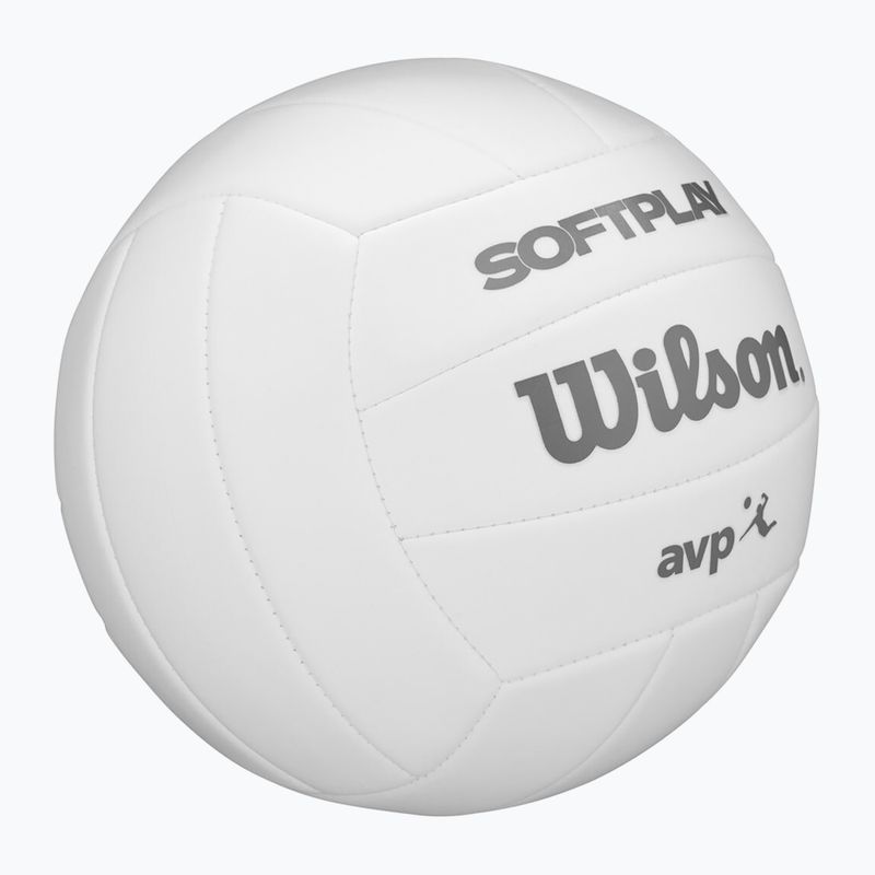 Wilson AVP Soft Play bianco beach volley taglia 5 2