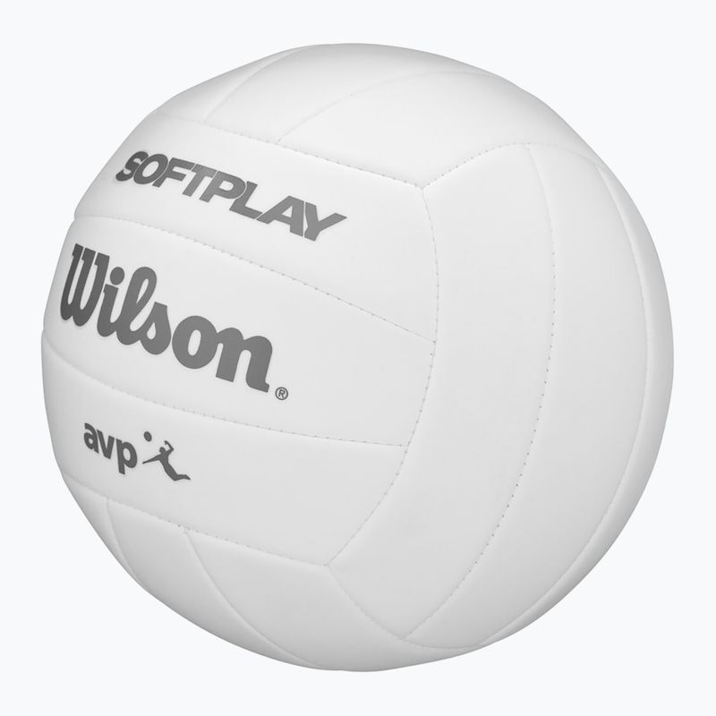 Wilson AVP Soft Play bianco beach volley taglia 5 4