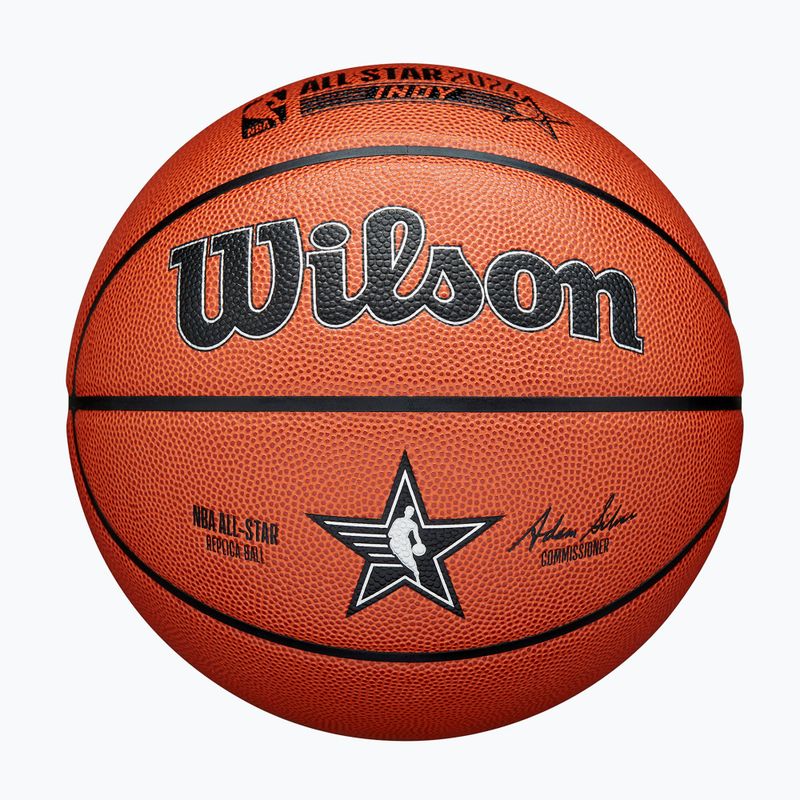 Wilson 2024 NBA All Star Replica basket + scatola marrone dimensioni 7