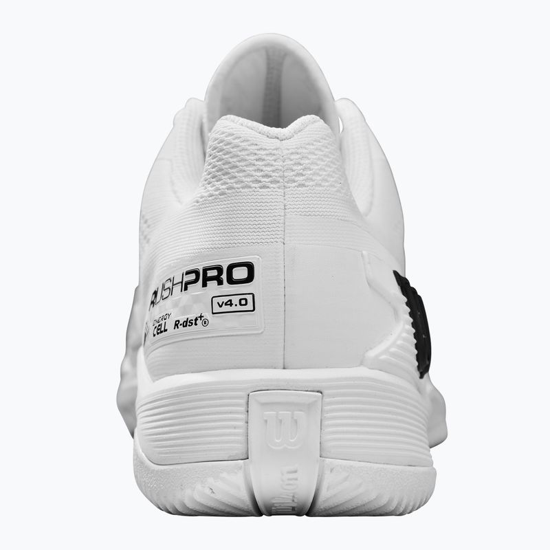 Scarpe da tennis da uomo Wilson Rush Pro 4.0 bianco/bianco/nero 11