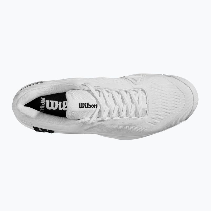 Scarpe da tennis da uomo Wilson Rush Pro 4.0 bianco/bianco/nero 12