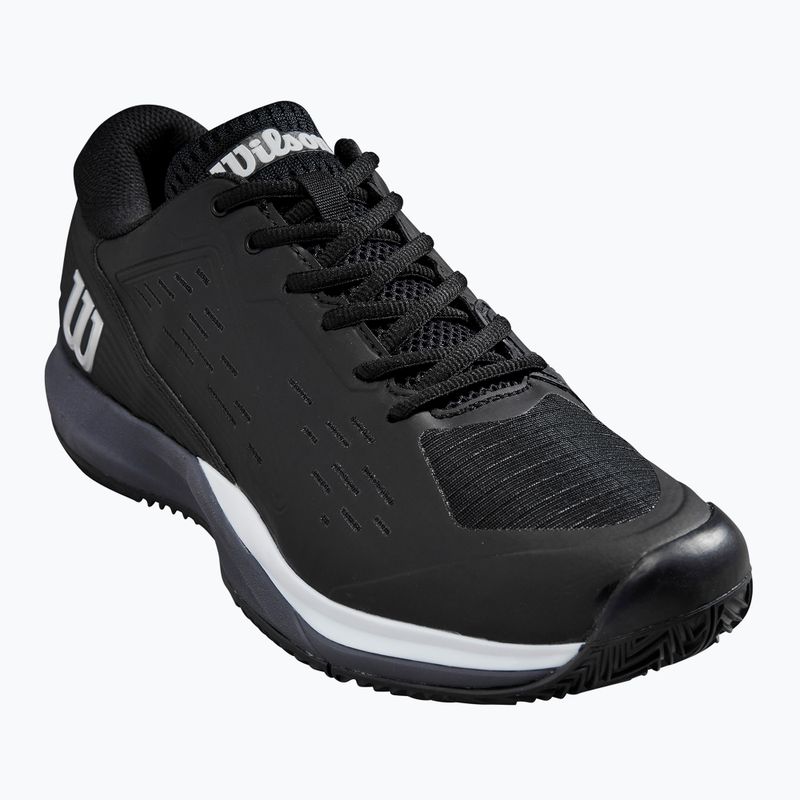 Scarpe da tennis da uomo Wilson Rush Pro Ace Clay nero/azzurro/bianco 8