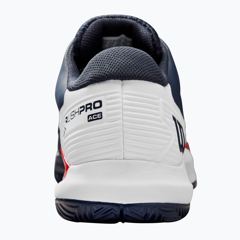 Wilson Rush Pro Ace Clay scarpe da tennis uomo navy blazer/bianco/infrarossi 11