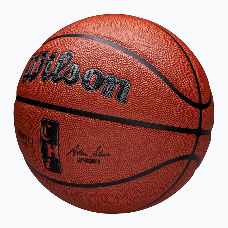 Wilson basket NBA autentico City Chicago marrone dimensioni 7 3