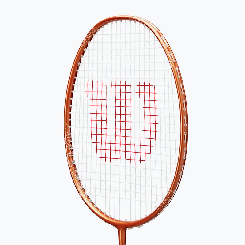 Racchetta da badminton Wilson Vertex 300 bronze/white 5