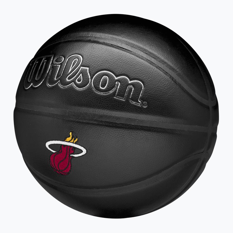 Wilson NBA Team Premiere Miami Heat basket nero taglia 7 3