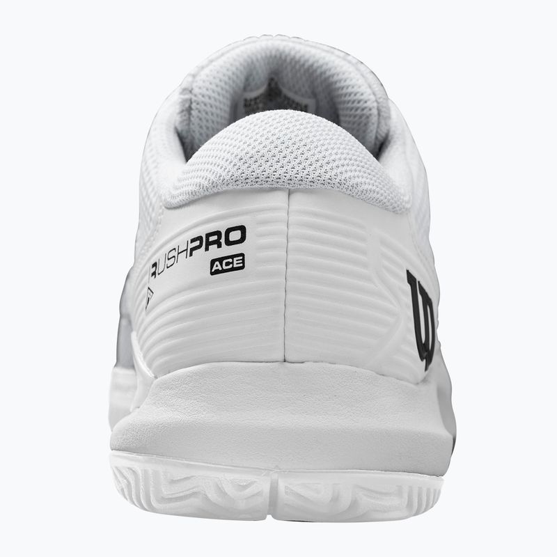 Scarpe da tennis da donna Wilson Rush Pro Ace bianco/bianco/nero 11
