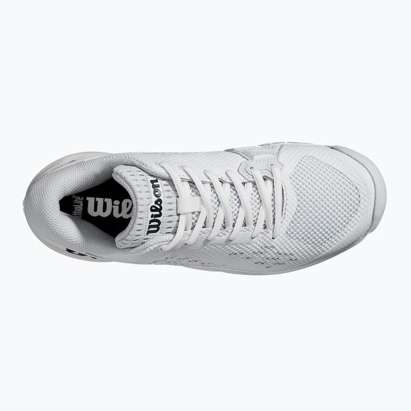 Scarpe da tennis da donna Wilson Rush Pro Ace bianco/bianco/nero 12