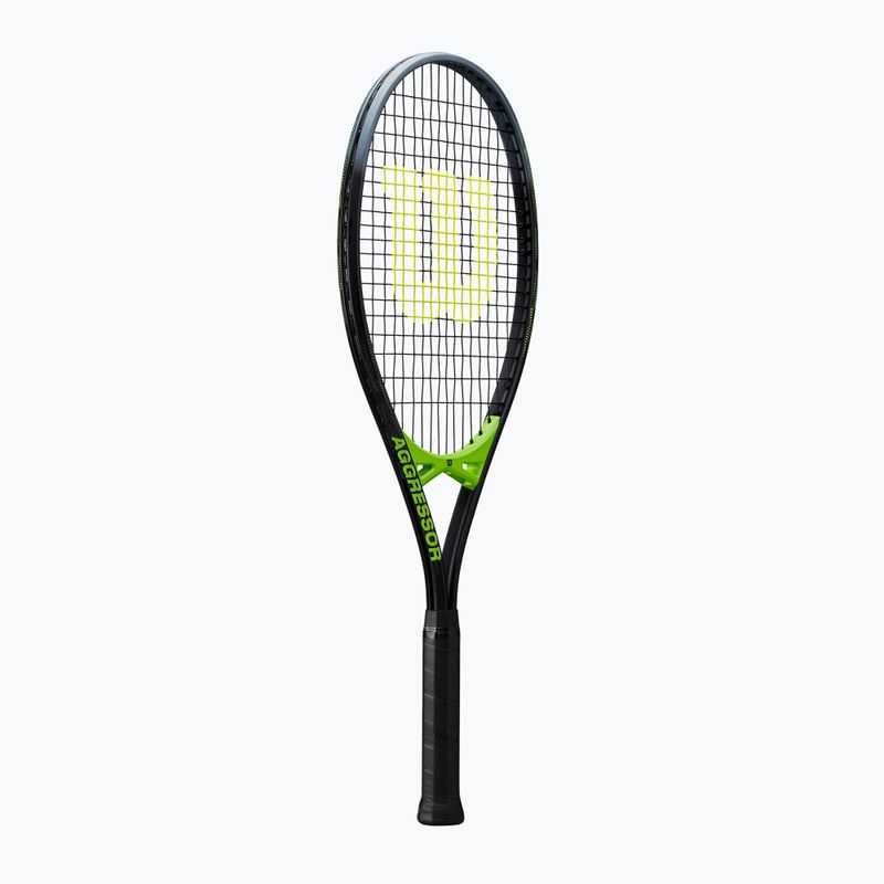Racchetta da tennis Wilson Aggressor nero/verde 2