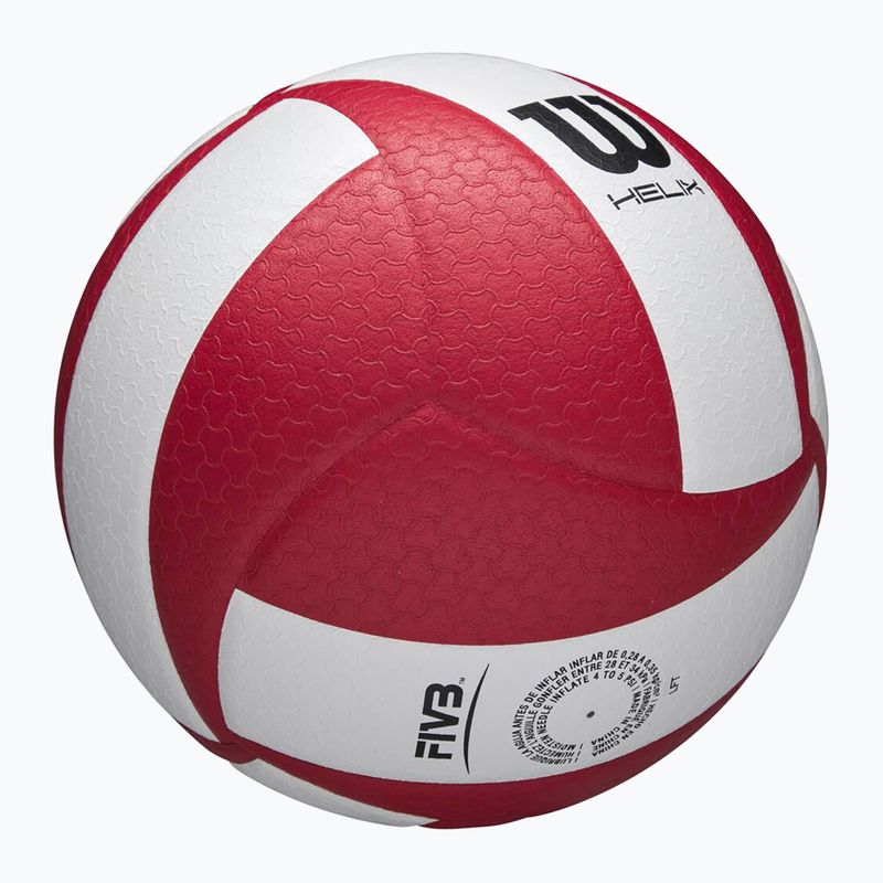 Wilson Helix Gioco Pallavolo rosso/bianco taglia 5 6