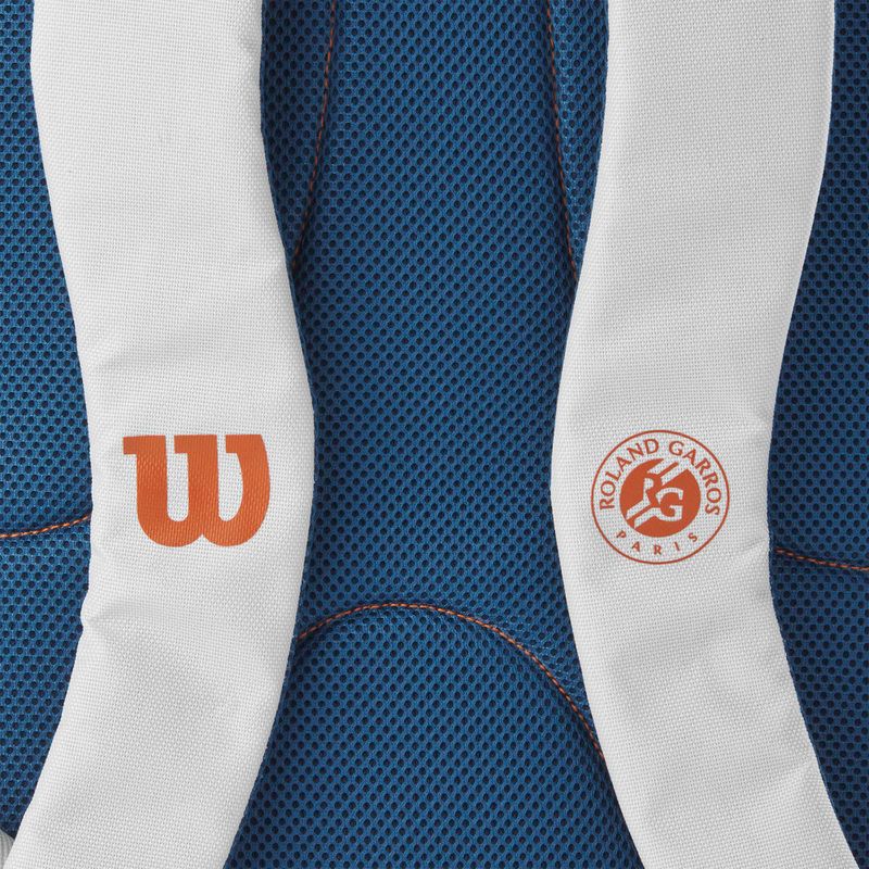 Zaino da tennis Wilson Team Roland Garros 2024 crema/argilla/navy 3