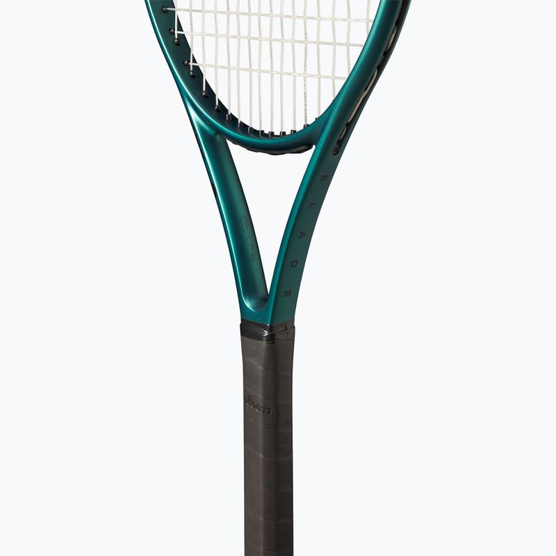 Racchetta da tennis Wilson Blade 26 V9 verde per bambini 6