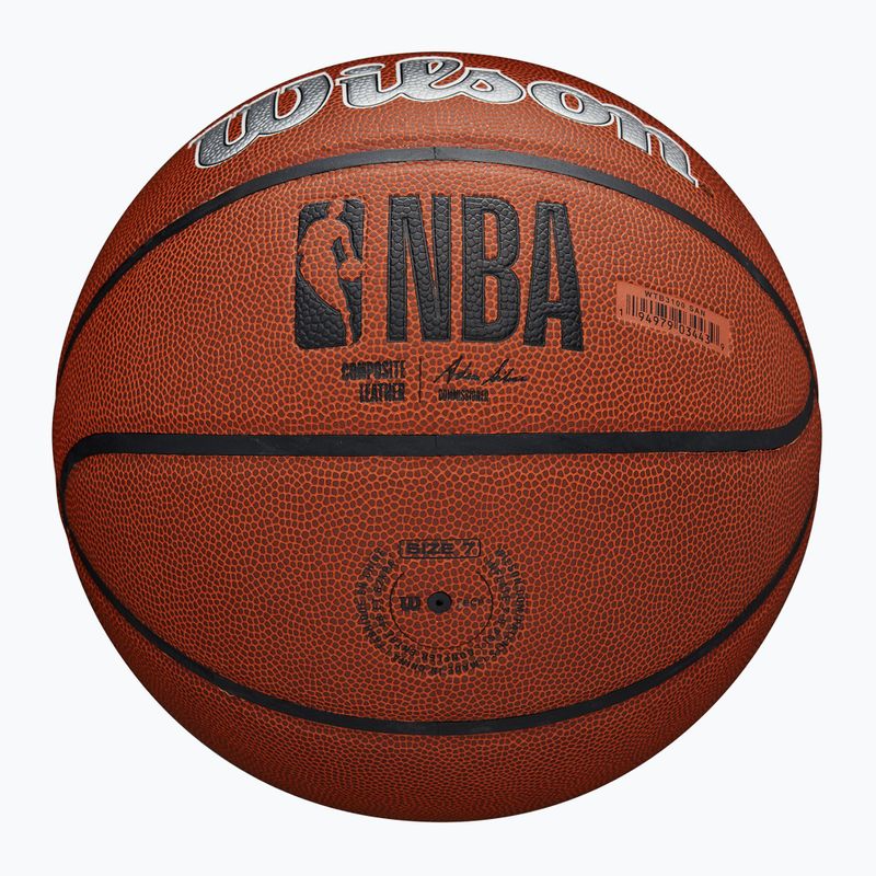 Wilson NBA Team Alliance San Antonio Spurs marrone basket dimensioni 7 6