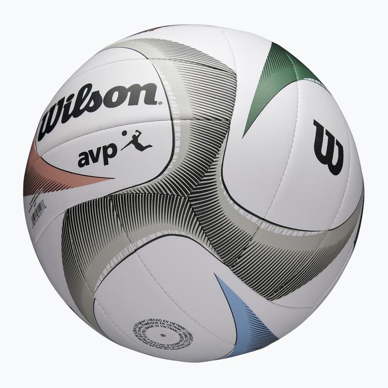 Wilson AVP PXL beach volley bianco/blu/verde misura 5 6