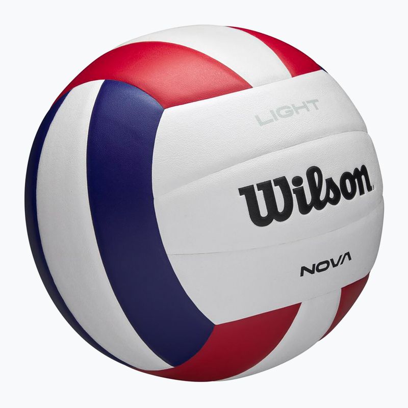 Pallavolo Nova Light bianco/rosso/navy taglia 5 2