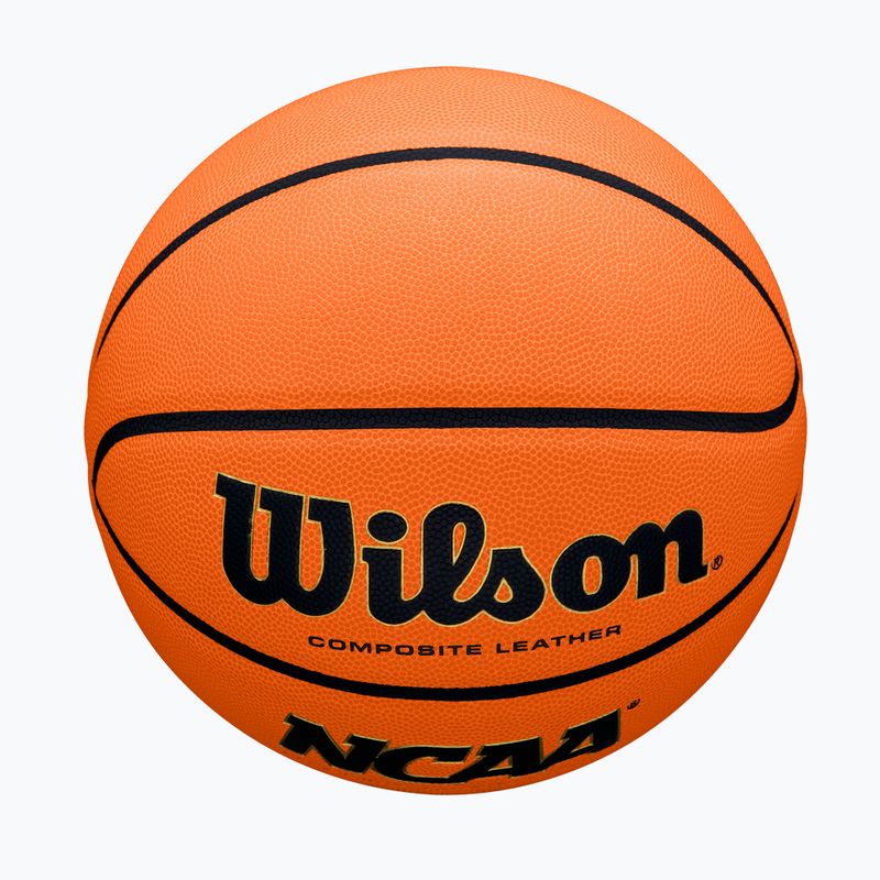 Pallone da basket Wilson NCAA Replica Game orange misura 7 5