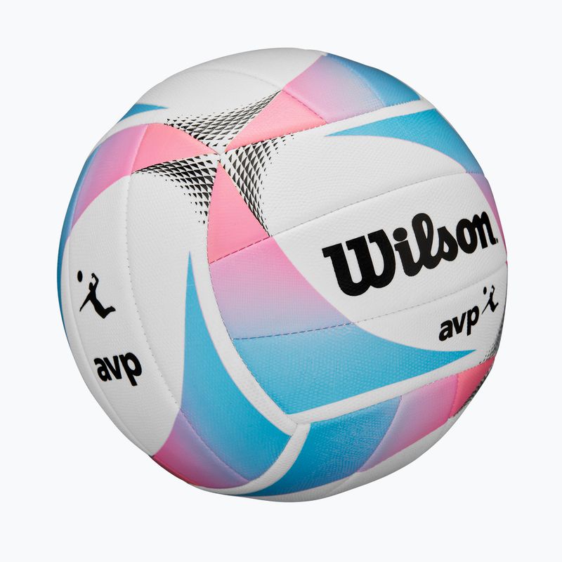 Pallone da pallavolo Wilson AVP Replica Kaleidoscope white/multicolor misura 5 2