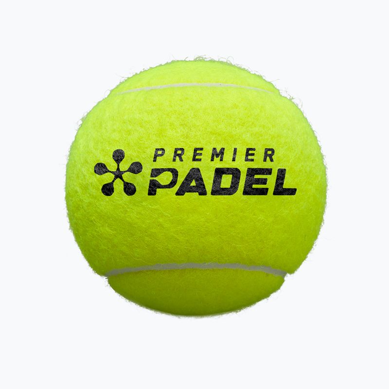 Palline da padel Wilson Premier Padel Speed 3B 3 pz. yellow 3