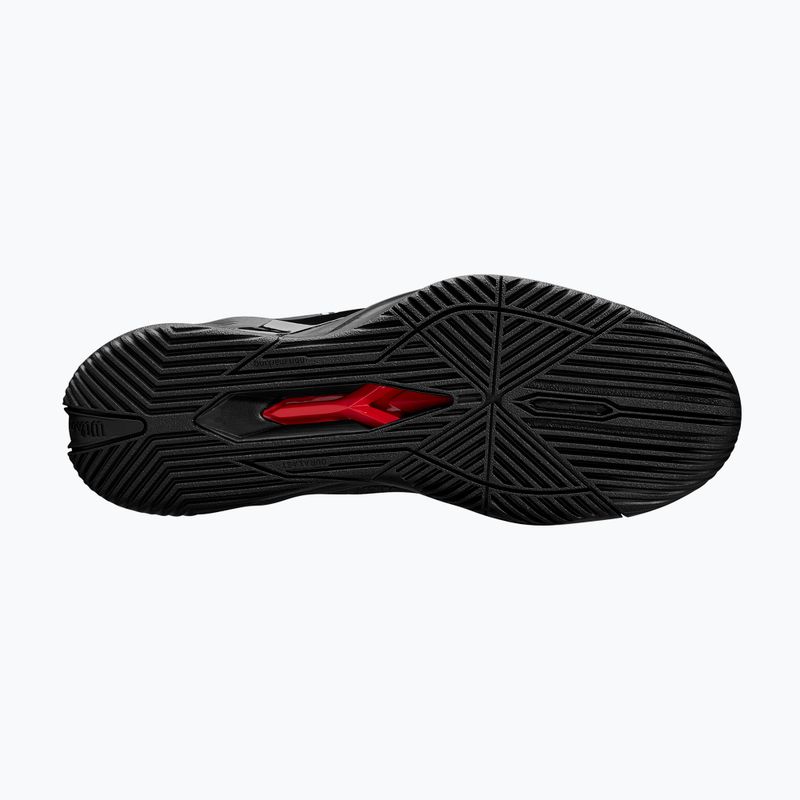 Scarpe da tennis da uomo Wilson Rush Pro Extra Duty nero/nero/bianco 12