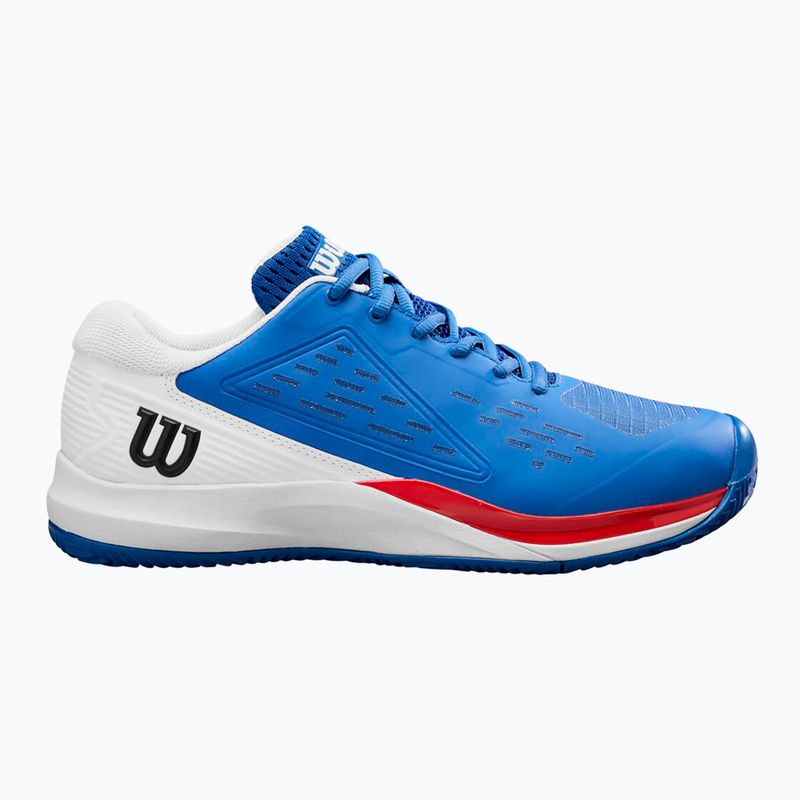 Wilson Rush Pro Ace Clay scarpe da tennis da uomo deja vu blu/ bianco/ infrarossi 9