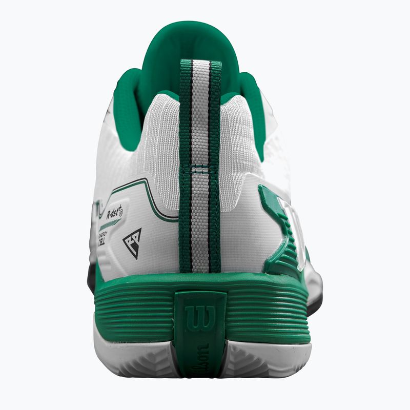 Scarpe da tennis da uomo Wilson Rush Pro 4.5 Clay bianco / bosforo / nero 11