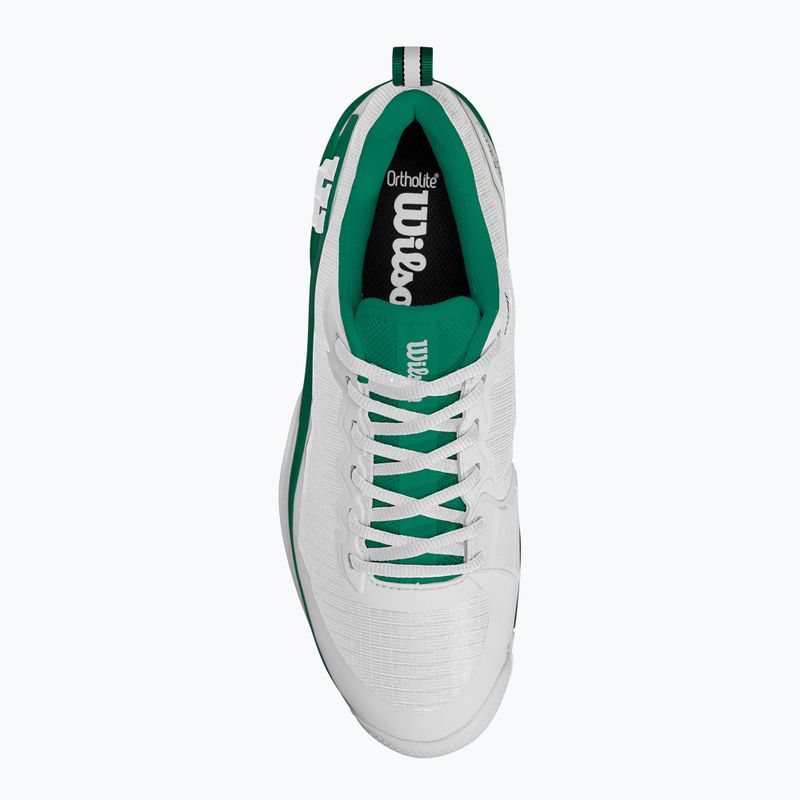 Scarpe da tennis da uomo Wilson Rush Pro 4.5 Clay bianco / bosforo / nero 13