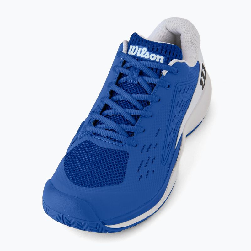 Scarpe da tennis da uomo Wilson Rush Pro Ace deja vu blu/bianco/nero 10