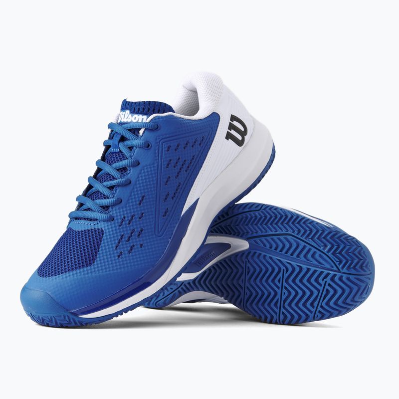 Scarpe da tennis da uomo Wilson Rush Pro Ace deja vu blu/bianco/nero 18